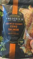 Mängden socker i USA wild caught coho salmon