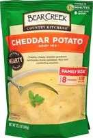 Mängden socker i Cheddar potato soup mix