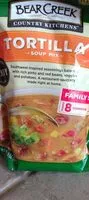 Mängden socker i Tortilla soup mix