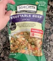 Mängden socker i Vegetable Beef Soup Mix