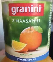 Mängden socker i sinaasappel