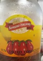 Mängden socker i Dried tomatoes