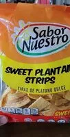 Mängden socker i Sweet Plantain strips