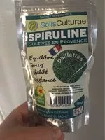 Mängden socker i Spiruline. Paillettes