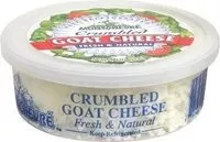Mängden socker i Crumbled Goat Cheese