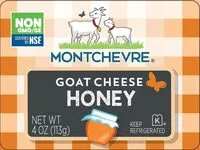 Mängden socker i Fresh Goat Cheese, Honey