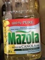 Mängden socker i Huile de canola