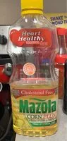 Mängden socker i Mazola corn and canola oils