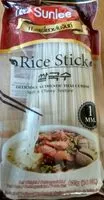 Mängden socker i Rice Stick (nouilles de riz)