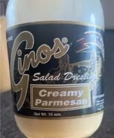 Mängden socker i Creamy parmesan salad dressing