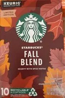 Mängden socker i Fall Blend K-Cups