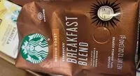 Mängden socker i Starbucks Brekafast Blend