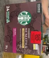 Mängden socker i Sumatra dark roast coffee