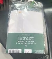 Mängden socker i Ice cream cone sugar cookie