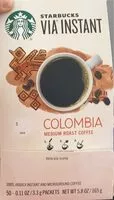 Mängden socker i Colombia medium rost coffee