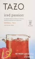 Mängden socker i Passion iced tea