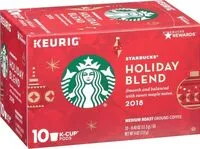 Mängden socker i Holiday blend medium roast coffee k-cup pods