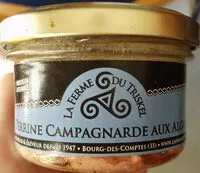 Mängden socker i Terrine campagnarde aux algues