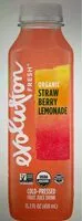 Mängden socker i Cold-Pressed Organic Strawberry Lemonade Fruit Juice Drink