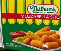 Mängden socker i Nathan’s mozzarella sticks