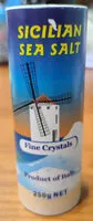 Mängden socker i Sicilian Sea Salt 250G