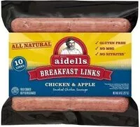 Mängden socker i Chicken & Apple Breakfast Links