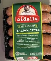 Mängden socker i Italian Style Smoked Chicken Sausage