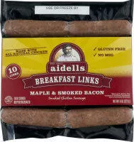Mängden socker i Maple & Smoked Bacon Breakfast Links
