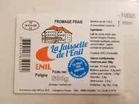 Mängden socker i la faisselle de l'Enil