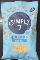 Mängden socker i Quinoa curls organic