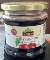 Mängden socker i Sour cherry jam