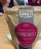 Mängden socker i Cramberrries