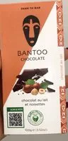 Mängden socker i Bantoo chocolate - chocolat au lait et noisettes