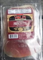 Mängden socker i Presliced prosciutto