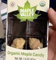Mängden socker i Organic Maple Candy