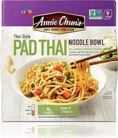 Mängden socker i Pad thai noodle bowl