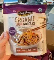 Mängden socker i Organic fully cooked vegan udon noodles