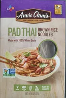Mängden socker i Pad thai brown rice noodles