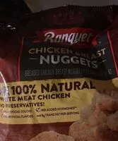 Mängden socker i Banquet chicken breast nuggets