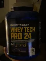 Mängden socker i Whey tech pro 24