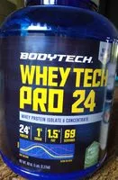 Mängden socker i Whey Tech Pro 24