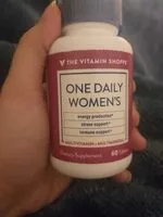 Mängden socker i one daily women's  multivitamins