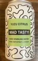 Mängden socker i Yuzu Citrus Sparkling Water