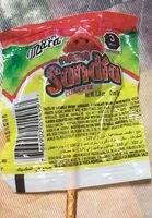Mängden socker i Paleta de sandía