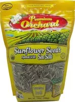 Mängden socker i Sunflower seeds roasted with sea salt