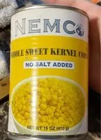 Mängden socker i Whole Sweet Kernel Corn