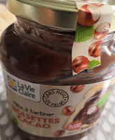 Mängden socker i pâte à tartiner noisettes cacao