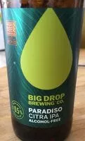 Mängden socker i PARADISIO CITRA IPA sans alcool