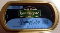 Mängden socker i Reduced fat irish butter