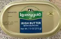 Mängden socker i irish butter with olive oil